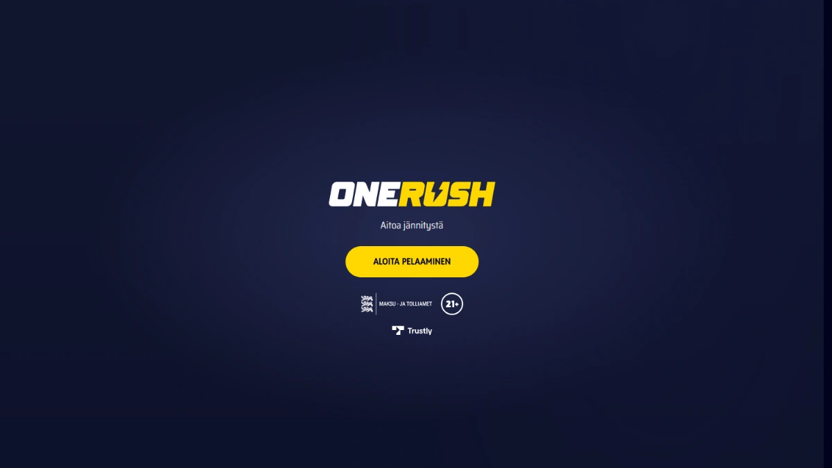 Onerush: suomenkielinen etusivu